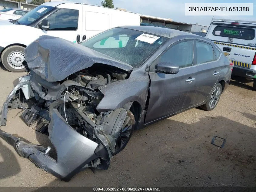 3N1AB7AP4FL651388 2015 Nissan Sentra Fe+ S/S/Sl/Sr/Sv