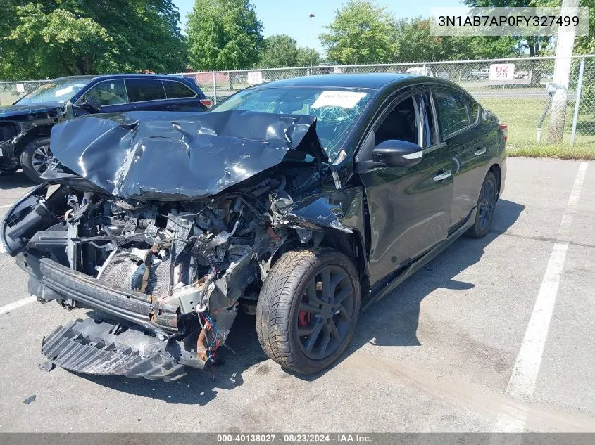 3N1AB7AP0FY327499 2015 Nissan Sentra Sr