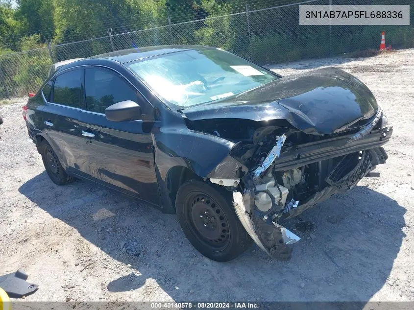 3N1AB7AP5FL688336 2015 Nissan Sentra S/Sv/Sr/Sl