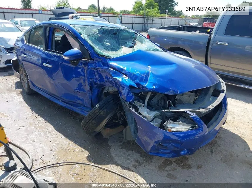 3N1AB7AP6FY233689 2015 Nissan Sentra Sr