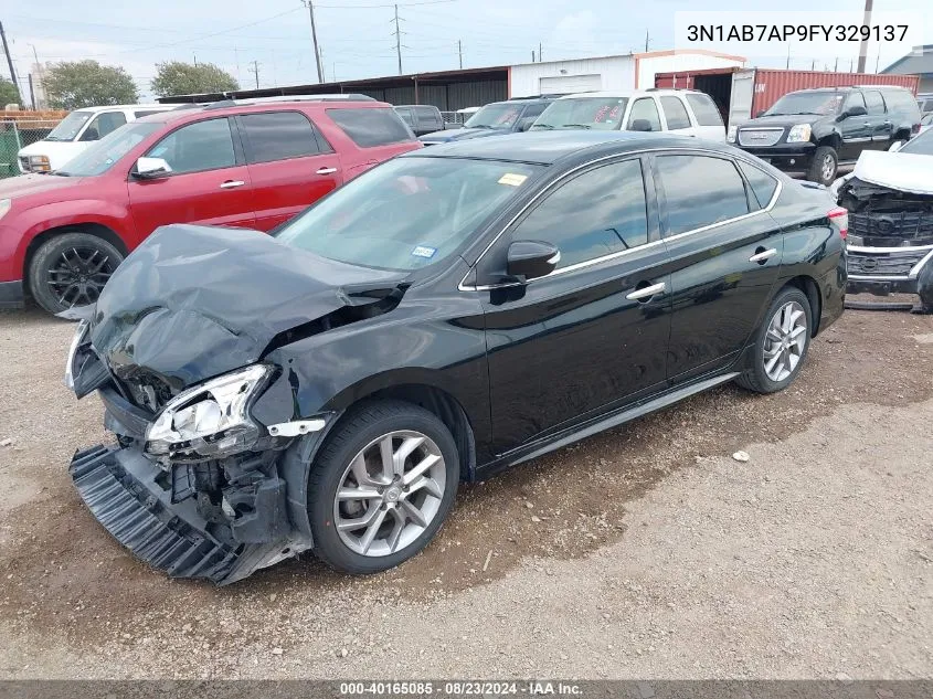 3N1AB7AP9FY329137 2015 Nissan Sentra Sr