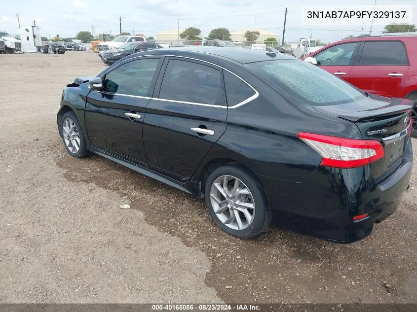 3N1AB7AP9FY329137 2015 Nissan Sentra Sr