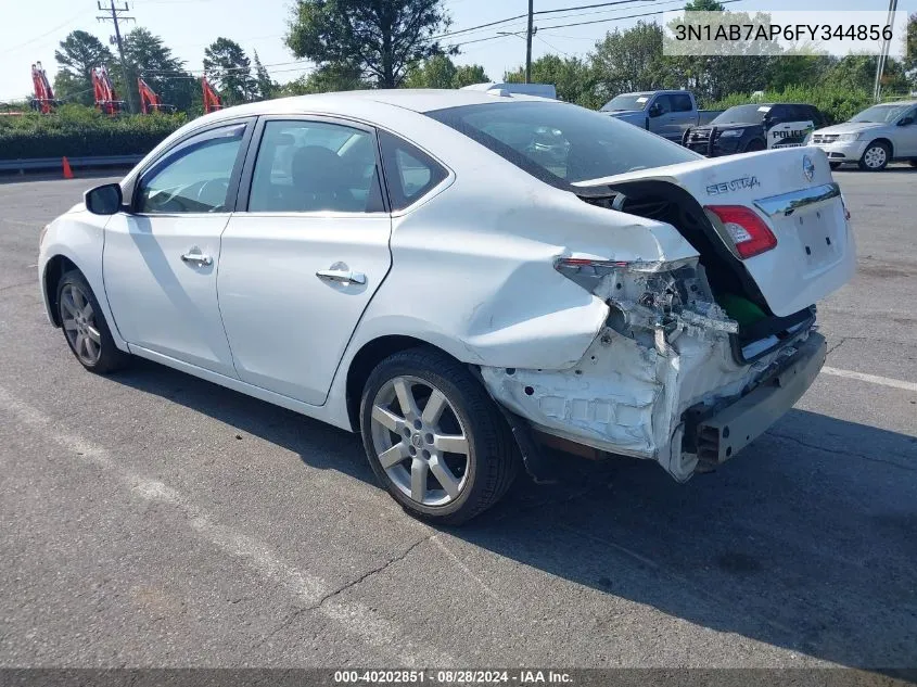 3N1AB7AP6FY344856 2015 Nissan Sentra Sv