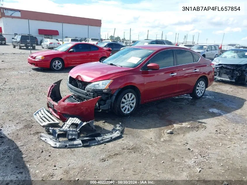 3N1AB7AP4FL657854 2015 Nissan Sentra Fe+ S/S/Sl/Sr/Sv