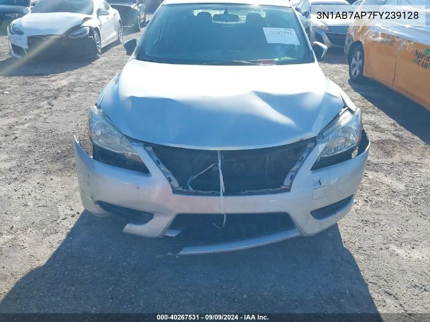 3N1AB7AP7FY239128 2015 Nissan Sentra Fe+ S/S/Sl/Sr/Sv