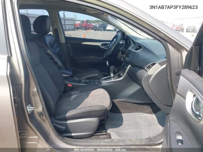 3N1AB7AP3FY289623 2015 Nissan Sentra Sv