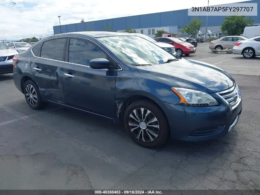 3N1AB7AP5FY297707 2015 Nissan Sentra Sv