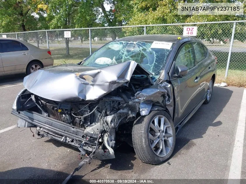 3N1AB7AP9FY237185 2015 Nissan Sentra Sr