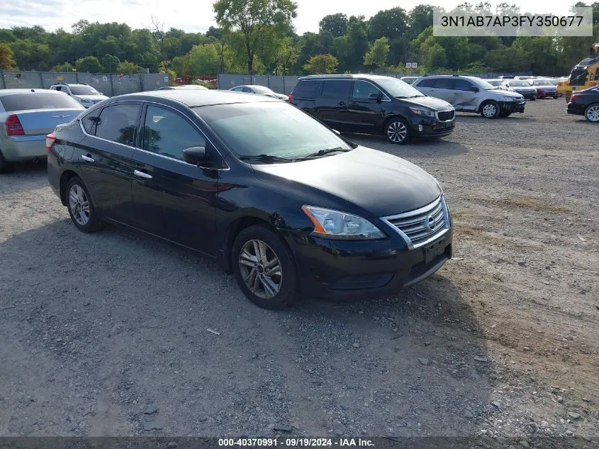 3N1AB7AP3FY350677 2015 Nissan Sentra Sv