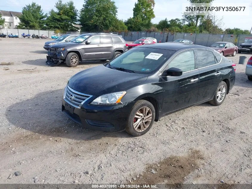 3N1AB7AP3FY350677 2015 Nissan Sentra Sv