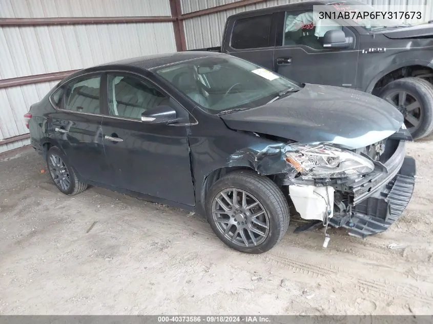 3N1AB7AP6FY317673 2015 Nissan Sentra S/Sv/Sr/Sl