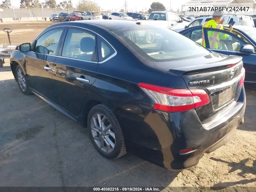 3N1AB7AP5FY242447 2015 Nissan Sentra S/Sv/Sr/Sl