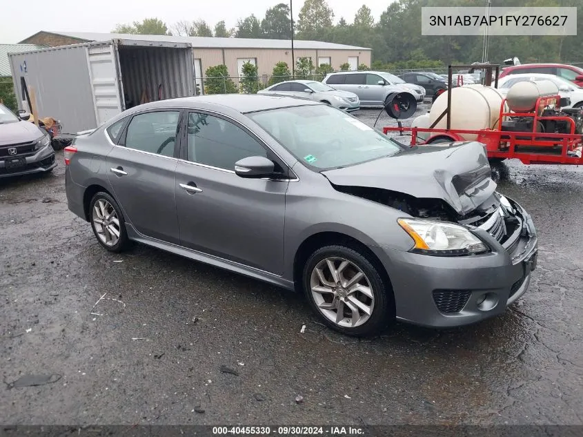 3N1AB7AP1FY276627 2015 Nissan Sentra Sr