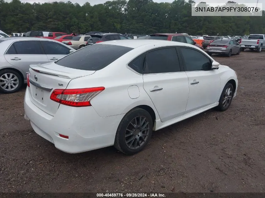 3N1AB7AP9FY308076 2015 Nissan Sentra S/Sv/Sr/Sl