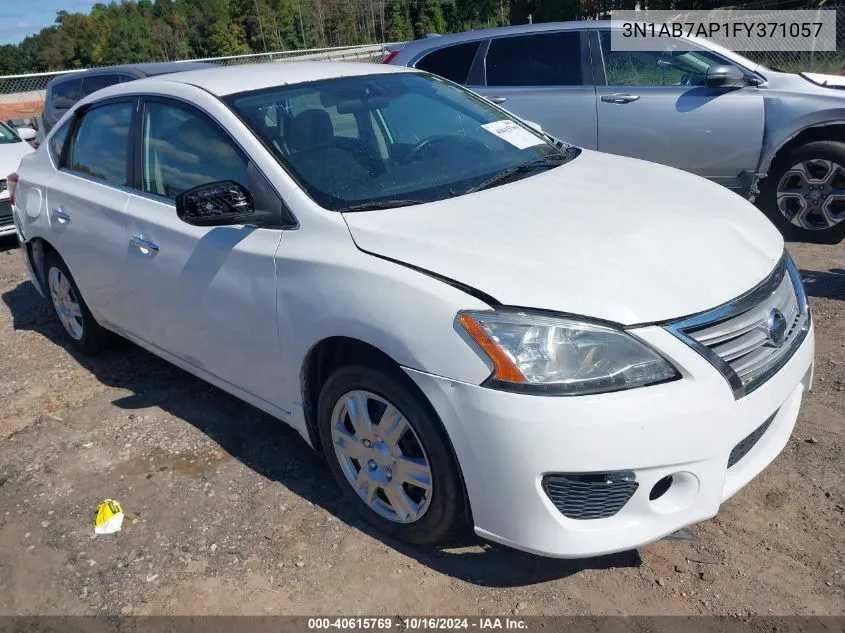 2015 Nissan Sentra Fe+ S VIN: 3N1AB7AP1FY371057 Lot: 40615769