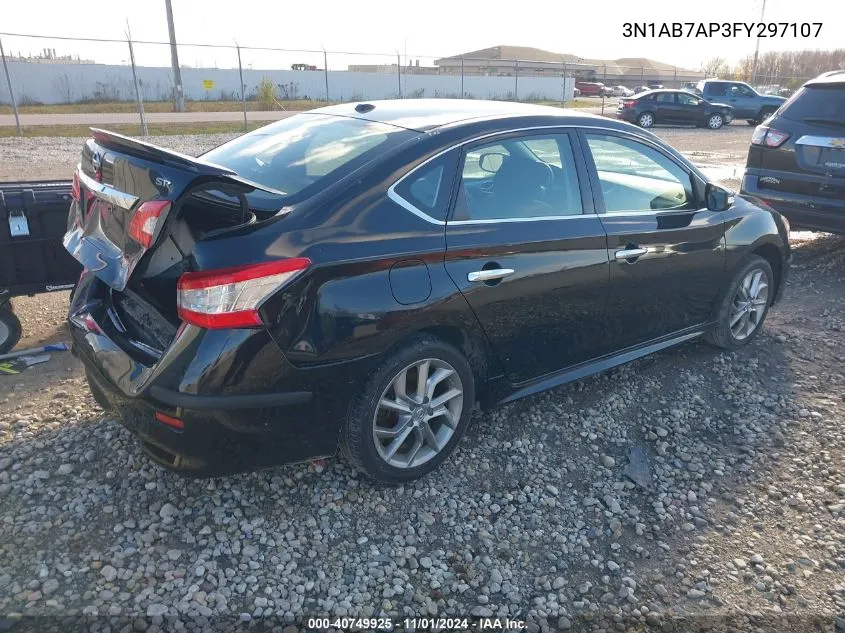 3N1AB7AP3FY297107 2015 Nissan Sentra Sr