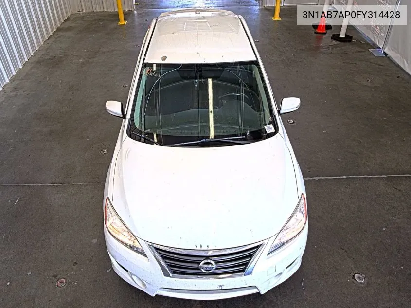 2015 Nissan Sentra Fe+ S/S/Sl/Sr/Sv VIN: 3N1AB7AP0FY314428 Lot: 40768278