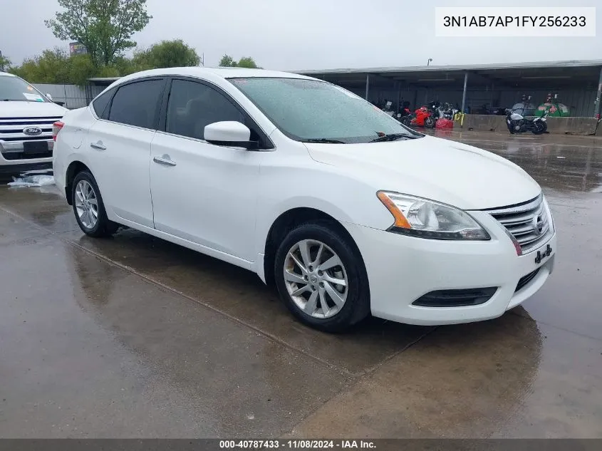 2015 Nissan Sentra Sv VIN: 3N1AB7AP1FY256233 Lot: 40787433