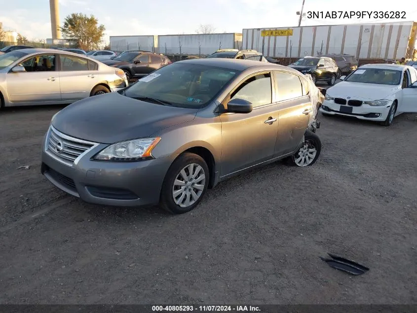 3N1AB7AP9FY336282 2015 Nissan Sentra S