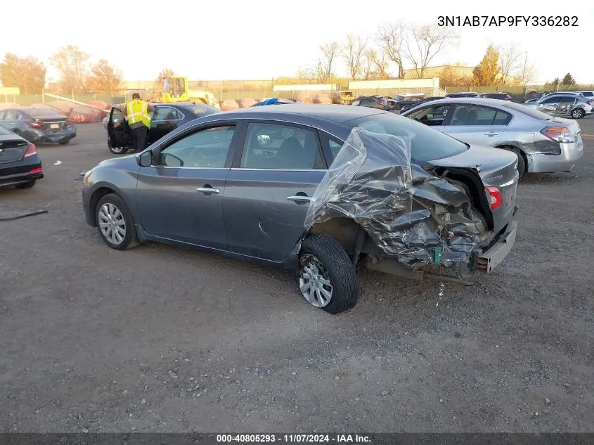 3N1AB7AP9FY336282 2015 Nissan Sentra S