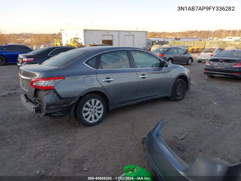 3N1AB7AP9FY336282 2015 Nissan Sentra S