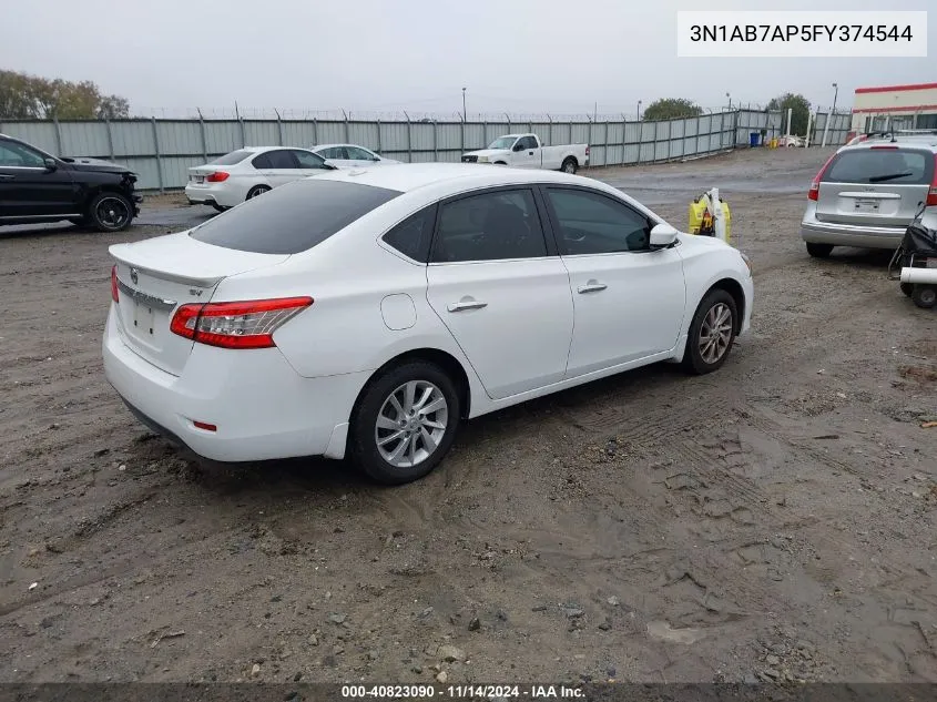 3N1AB7AP5FY374544 2015 Nissan Sentra Sv