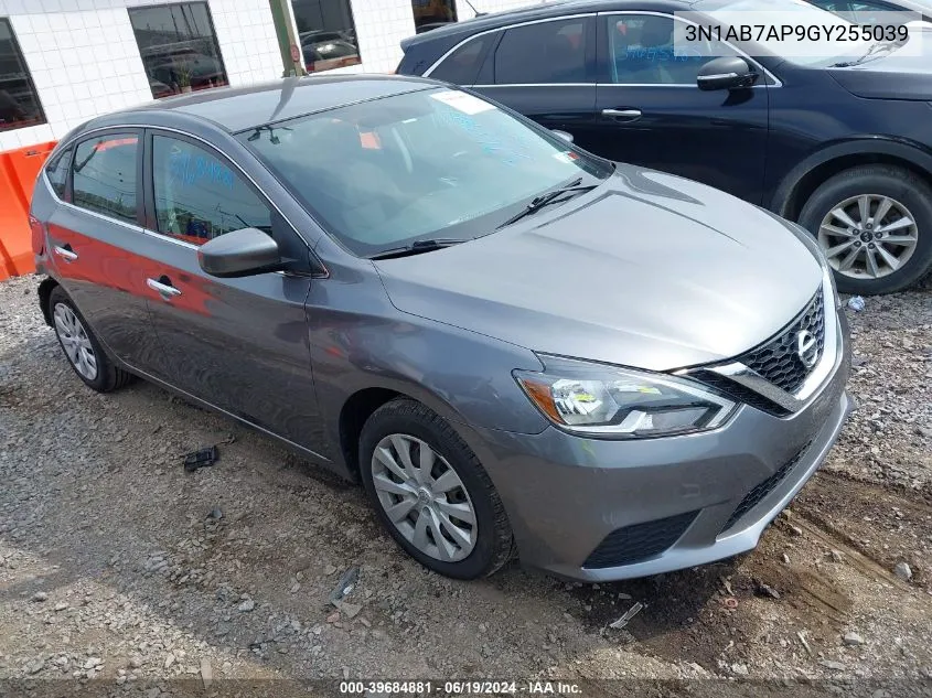 3N1AB7AP9GY255039 2016 Nissan Sentra Fe+ S/S/Sl/Sr/Sv