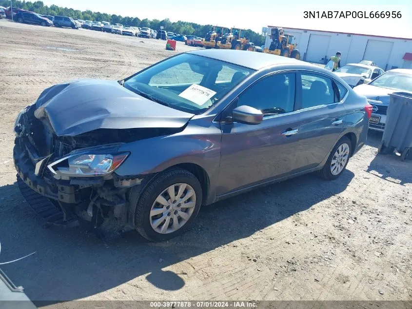 3N1AB7AP0GL666956 2016 Nissan Sentra Fe+ S/S/Sl/Sr/Sv