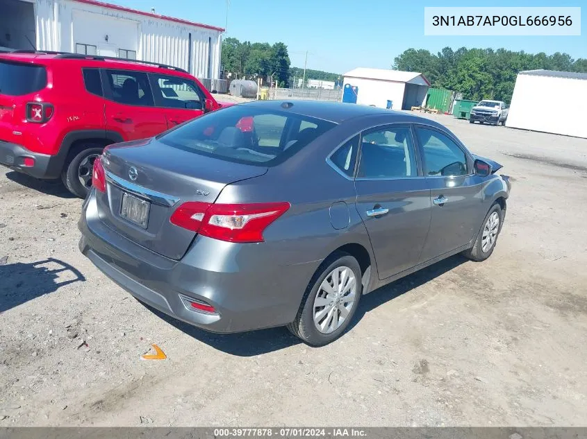 3N1AB7AP0GL666956 2016 Nissan Sentra Fe+ S/S/Sl/Sr/Sv