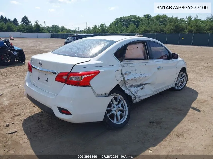 3N1AB7AP8GY277100 2016 Nissan Sentra Fe+ S/S/Sl/Sr/Sv