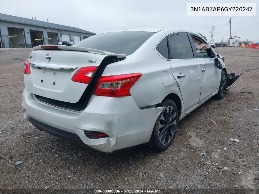 3N1AB7AP6GY220247 2016 Nissan Sentra Fe+ S/S/Sl/Sr/Sv