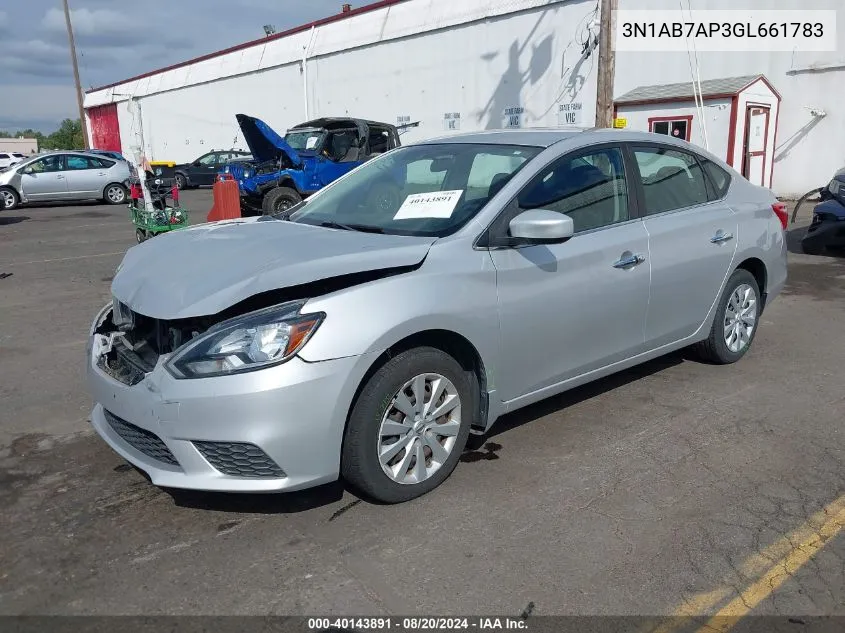 3N1AB7AP3GL661783 2016 Nissan Sentra Fe+ S/S/Sl/Sr/Sv