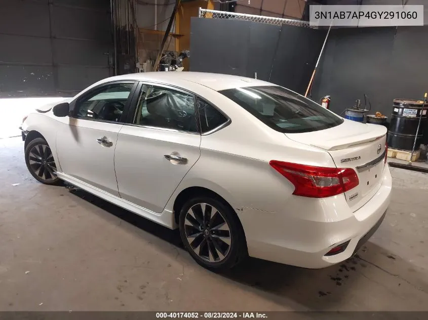 3N1AB7AP4GY291060 2016 Nissan Sentra Sr