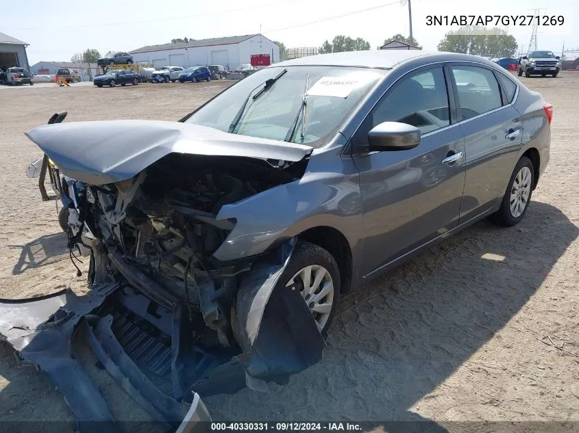 3N1AB7AP7GY271269 2016 Nissan Sentra S/Sv/Sr/Sl