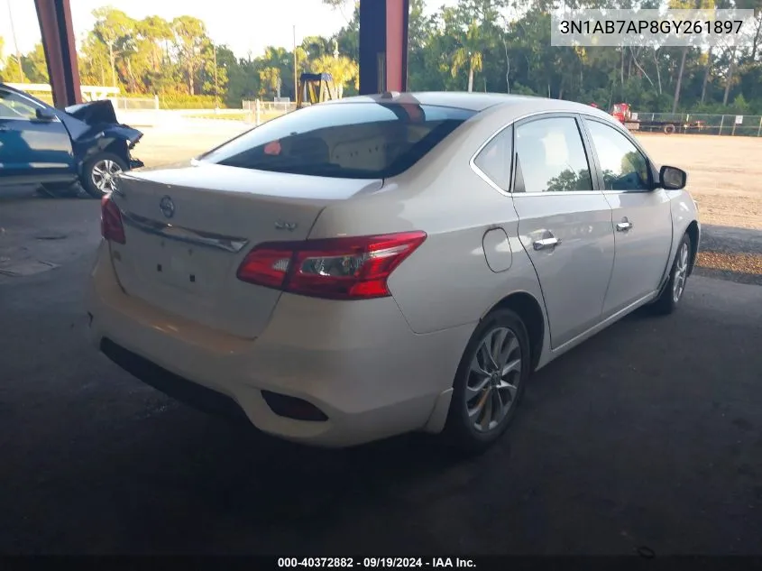 3N1AB7AP8GY261897 2016 Nissan Sentra Sv