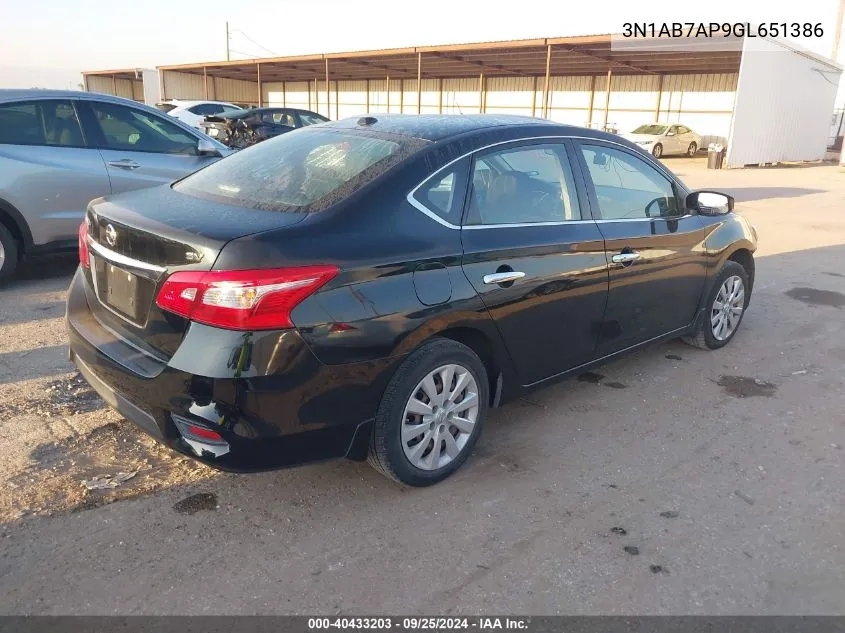 3N1AB7AP9GL651386 2016 Nissan Sentra Fe+ S/S/Sl/Sr/Sv