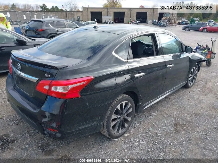 2016 Nissan Sentra S/Sv/Sr/Sl VIN: 3N1AB7AP4GY335395 Lot: 40685965