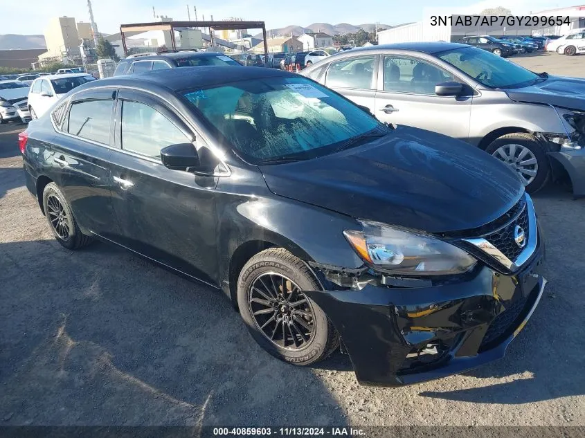 3N1AB7AP7GY299654 2016 Nissan Sentra S