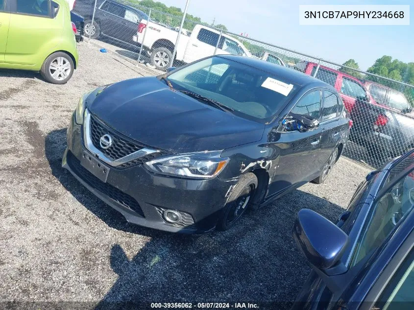 3N1CB7AP9HY234668 2017 Nissan Sentra Sr Turbo