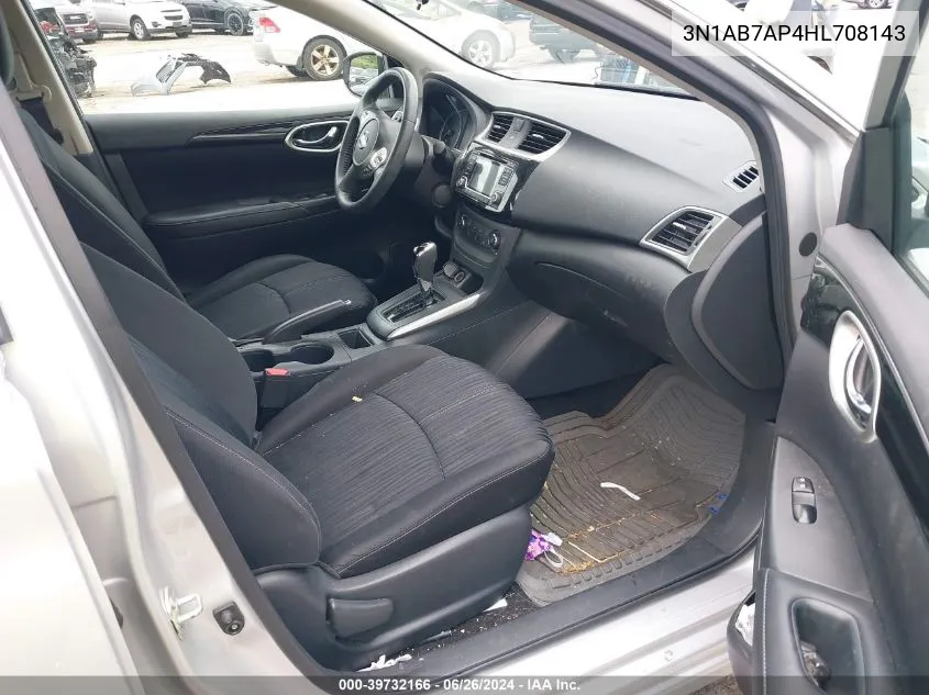 3N1AB7AP4HL708143 2017 Nissan Sentra Sv