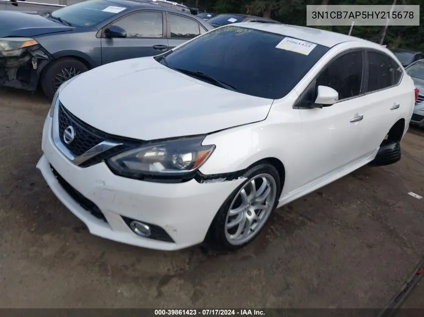 3N1CB7AP5HY215678 2017 Nissan Sentra Nismo/Sr Turbo