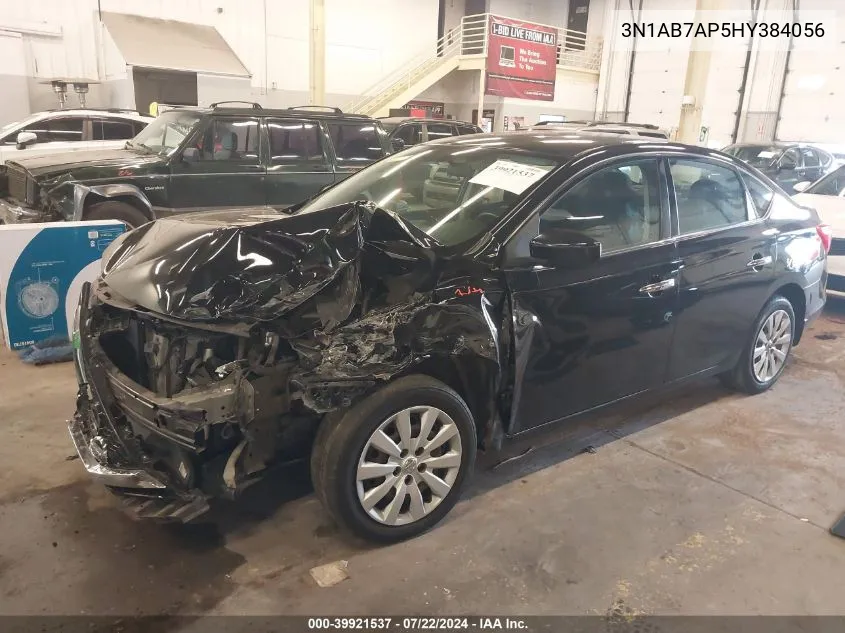 3N1AB7AP5HY384056 2017 Nissan Sentra S