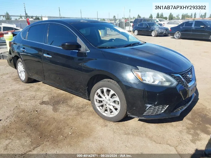 2017 Nissan Sentra S/Sv/Sr/Sl VIN: 3N1AB7APXHY293302 Lot: 40142971