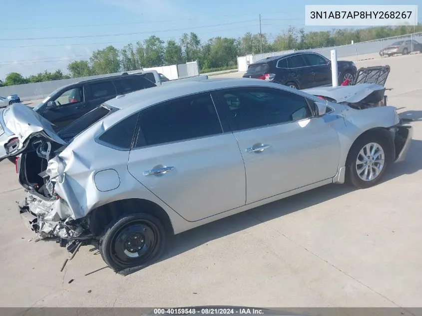 3N1AB7AP8HY268267 2017 Nissan Sentra S/Sv/Sr/Sl