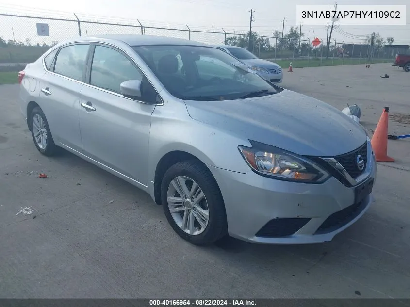 2017 Nissan Sentra S VIN: 3N1AB7AP7HY410902 Lot: 40166954