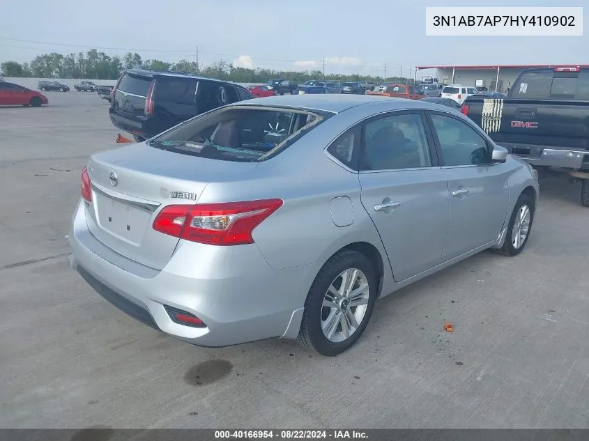 2017 Nissan Sentra S VIN: 3N1AB7AP7HY410902 Lot: 40166954