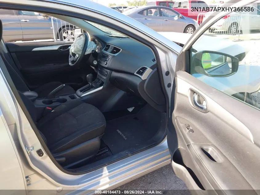 3N1AB7APXHY366586 2017 Nissan Sentra S