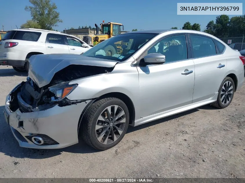 2017 Nissan Sentra Sr VIN: 3N1AB7AP1HY396799 Lot: 40208621