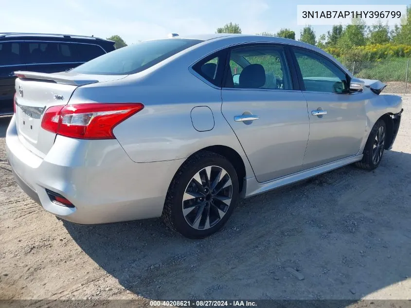 2017 Nissan Sentra Sr VIN: 3N1AB7AP1HY396799 Lot: 40208621