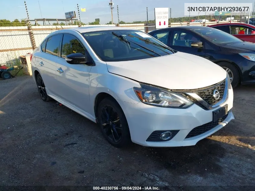 2017 Nissan Sentra Sr Turbo VIN: 3N1CB7AP8HY293677 Lot: 40230756